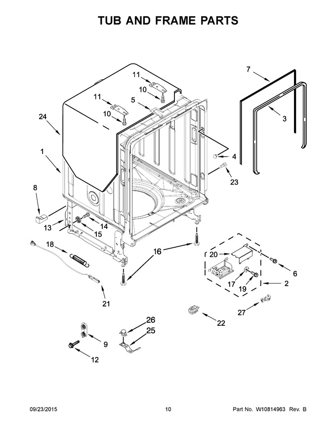 Diagram for JDB9000CWS2