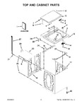 Diagram for 02 - Top And Cabinet Parts