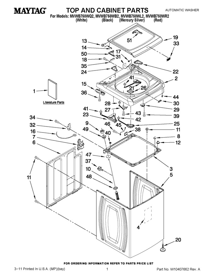 Diagram for MVWB750WB2