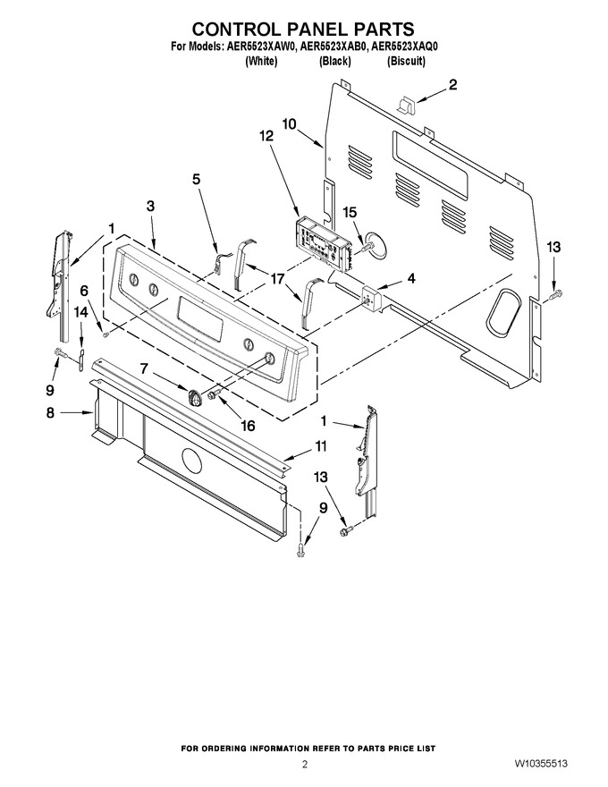 Diagram for AER5523XAQ0