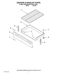 Diagram for 04 - Drawer & Broiler Parts