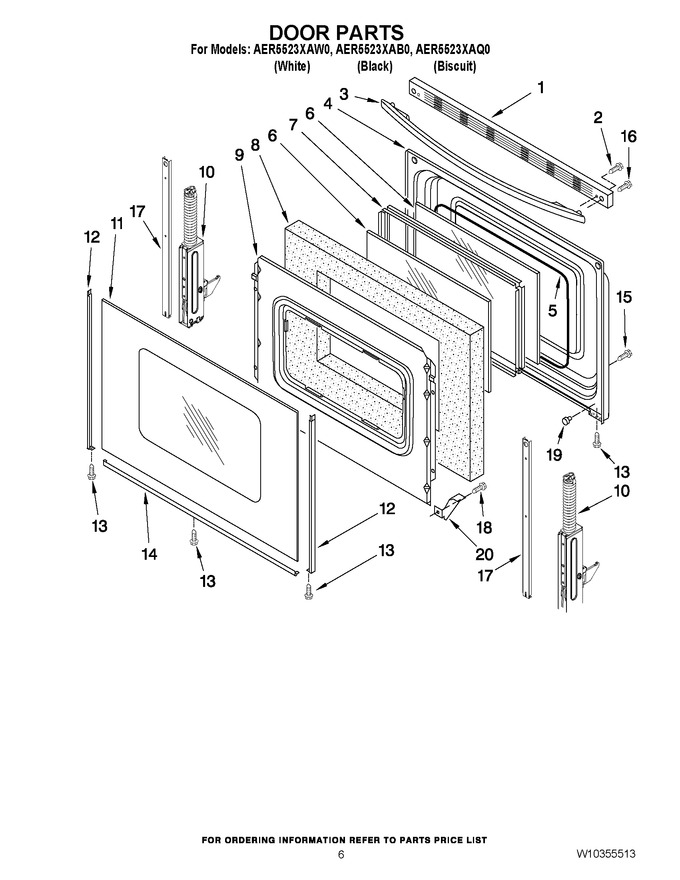 Diagram for AER5523XAW0