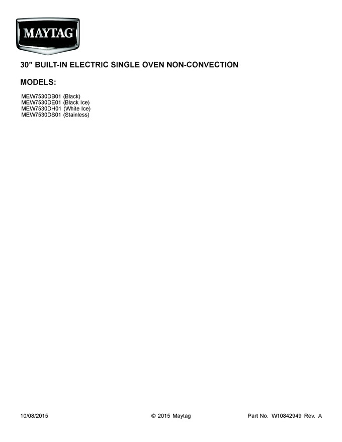 Diagram for MEW7530DH01