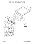 Diagram for 02 - Top And Console Parts