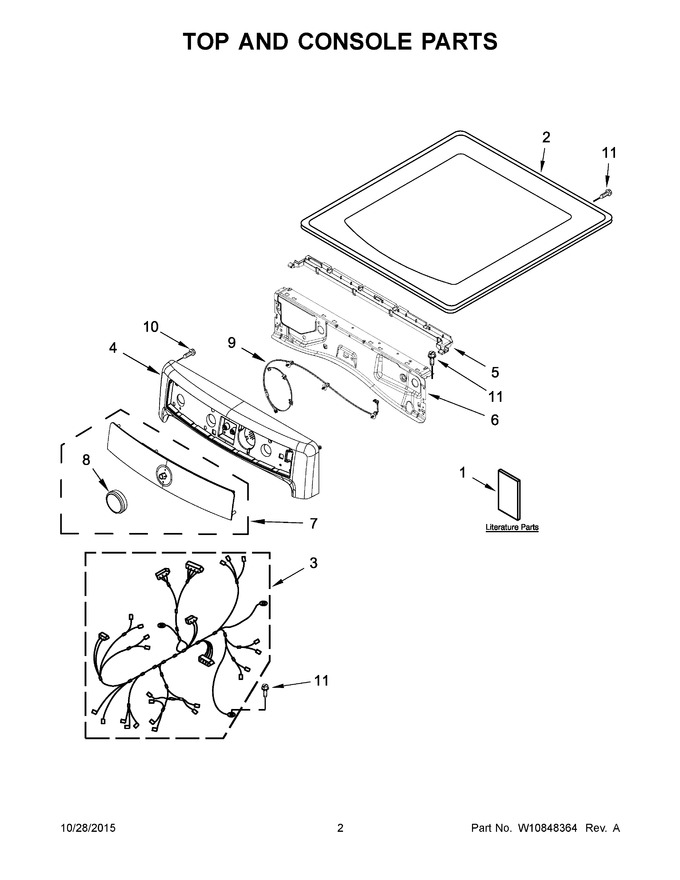 Diagram for MED7100DW1