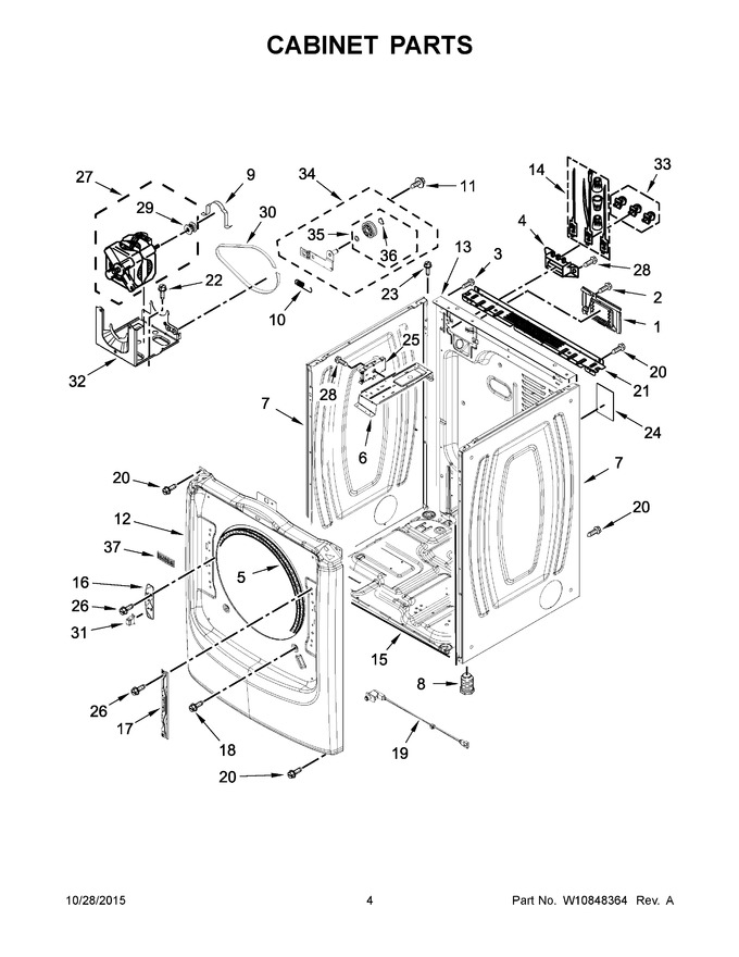 Diagram for MED7100DW1