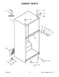 Diagram for 02 - Cabinet Parts