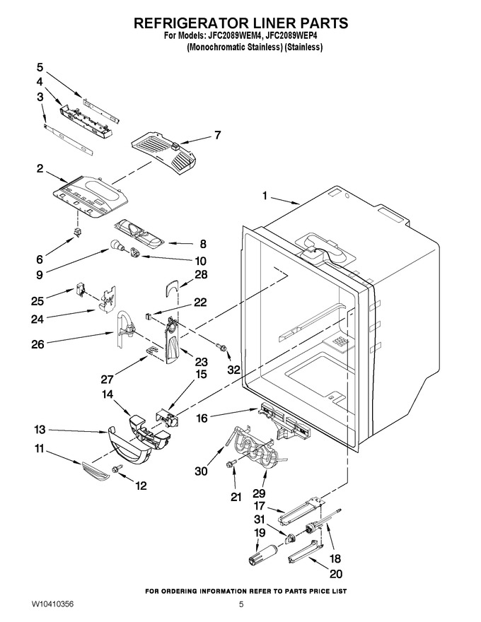 Diagram for JFC2089WEM4