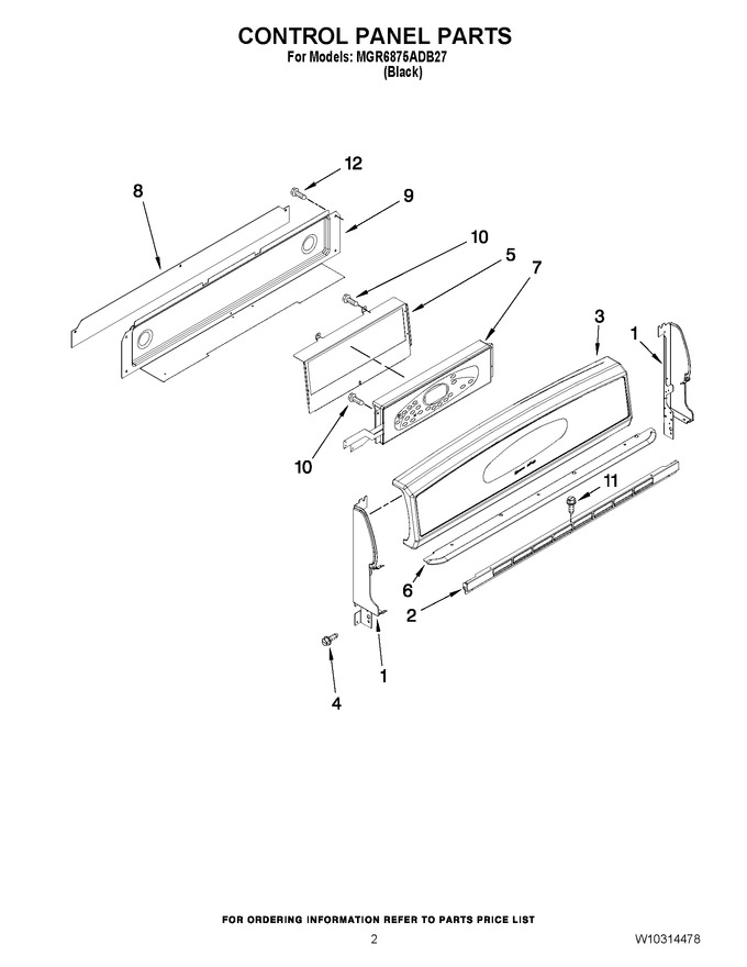 Diagram for MGR6875ADB27