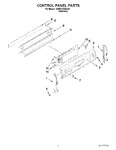 Diagram for 02 - Control Panel Parts