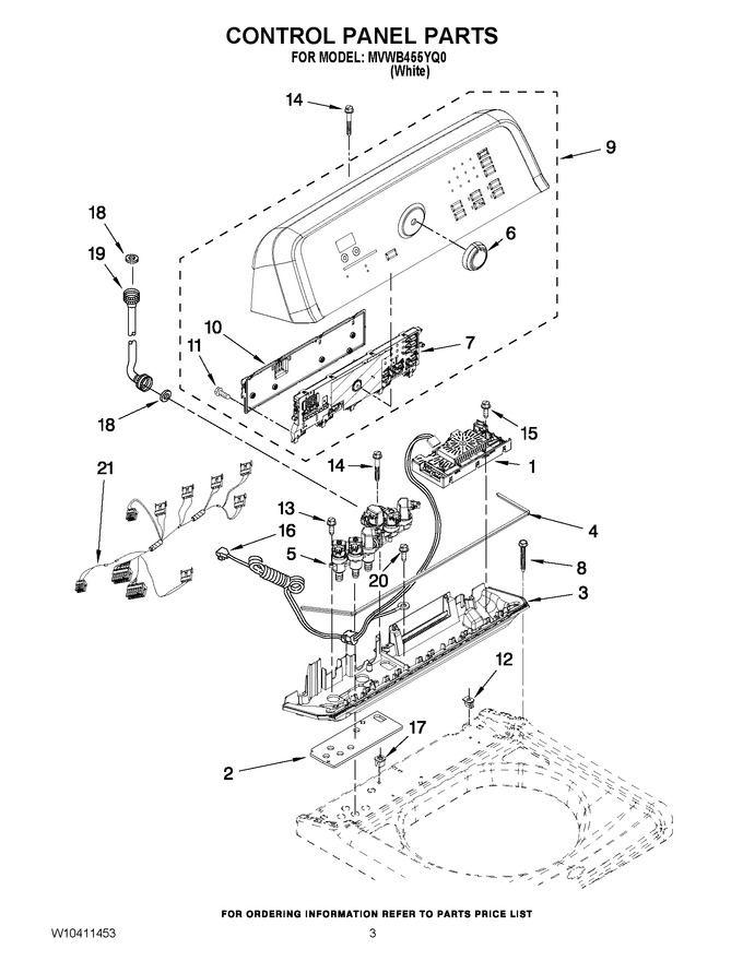 Diagram for MVWB455YQ0