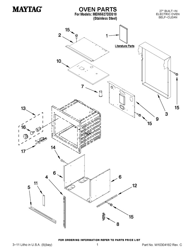 Diagram for MEW5527DDS10