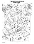 Diagram for 04 - Dryer Bulkhead Parts