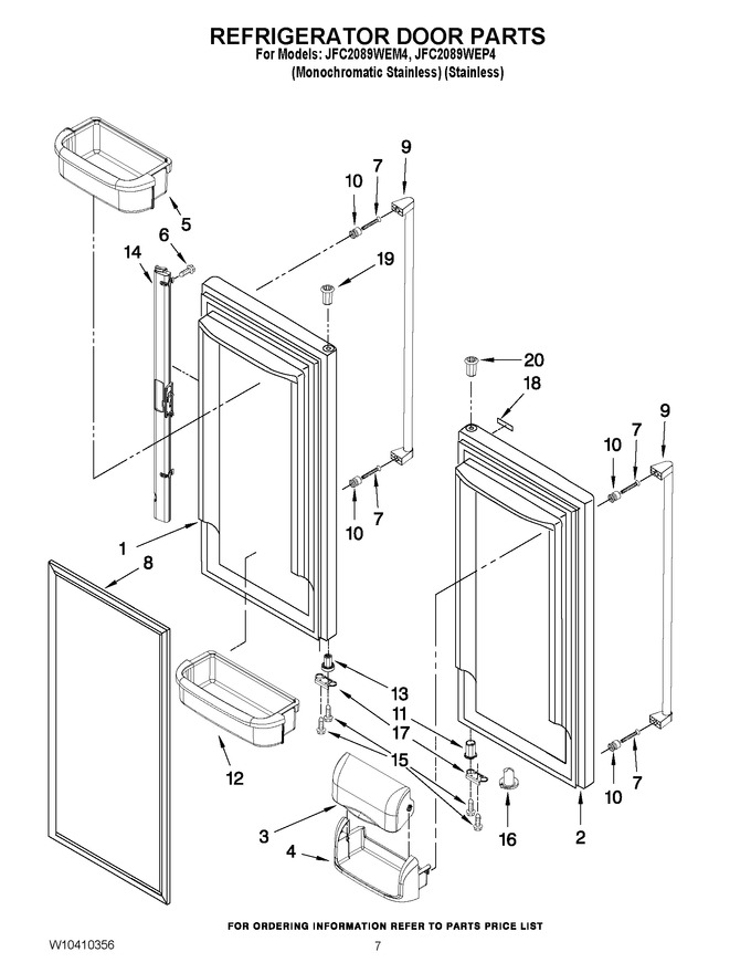Diagram for JFC2089WEP4
