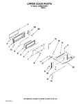 Diagram for 05 - Upper Door Parts