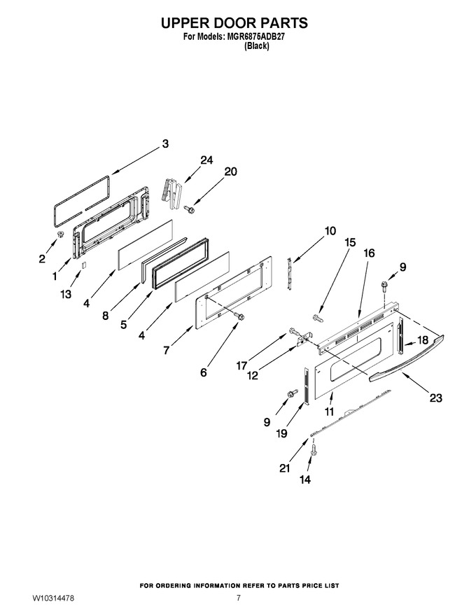 Diagram for MGR6875ADB27