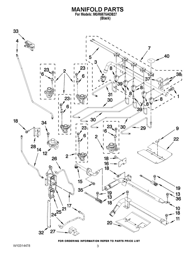 Diagram for MGR6875ADB27