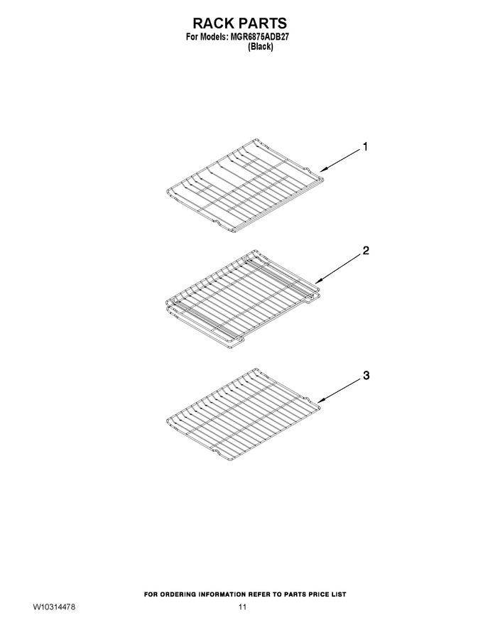Diagram for MGR6875ADB27