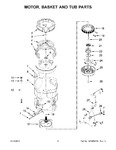 Diagram for 04 - Motor, Basket And Tub Parts
