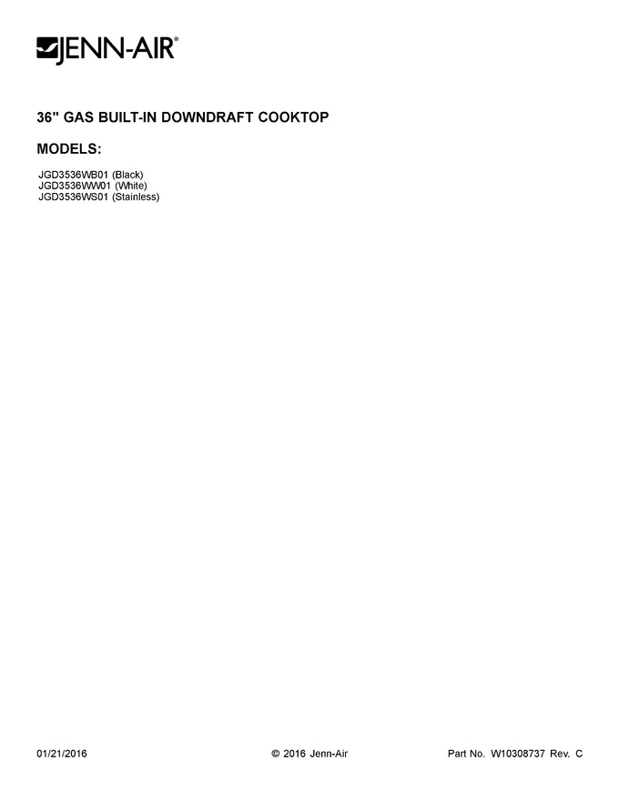 Diagram for JGD3536WW01