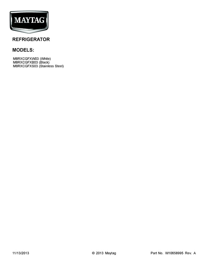 Diagram for M8RXCGFXS03