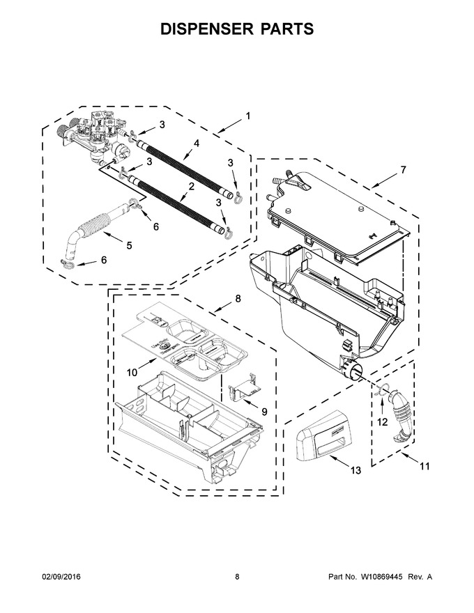 Diagram for MHW5500FW0
