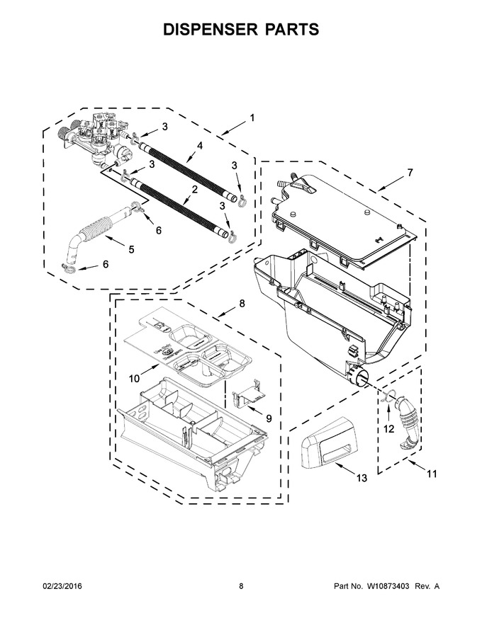 Diagram for 7MMHW5500FW0