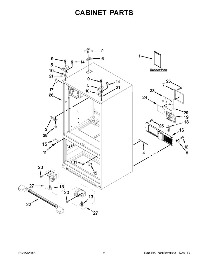 Diagram for AFI2539ERW00