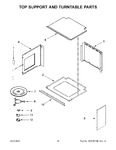 Diagram for 09 - Top Support And Turntable Parts