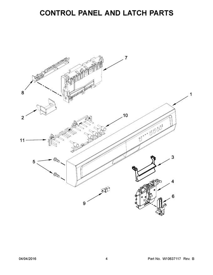 Diagram for ADB1100AWW3
