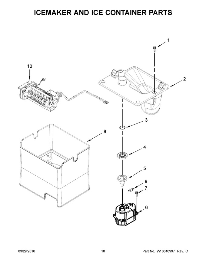 Diagram for MFX2876DRE01