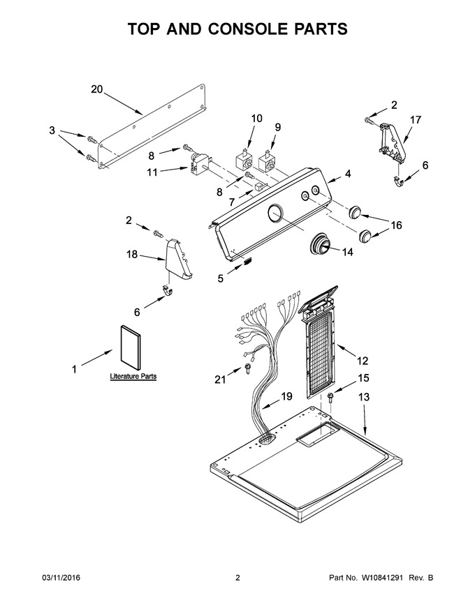 Diagram for MEDC215EW1