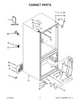 Diagram for 02 - Cabinet Parts