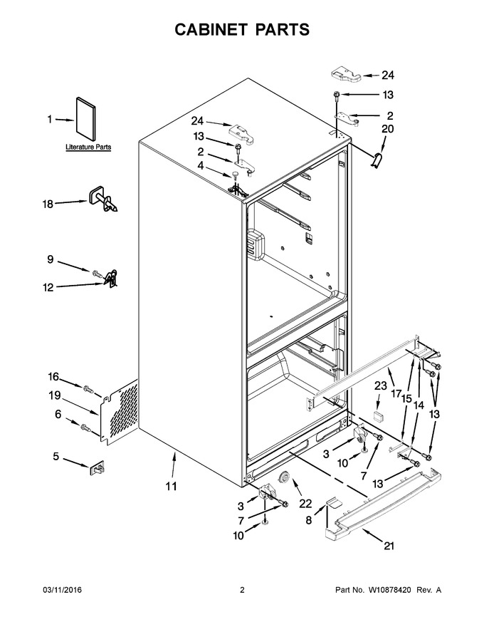 Diagram for MFB2055DRE01