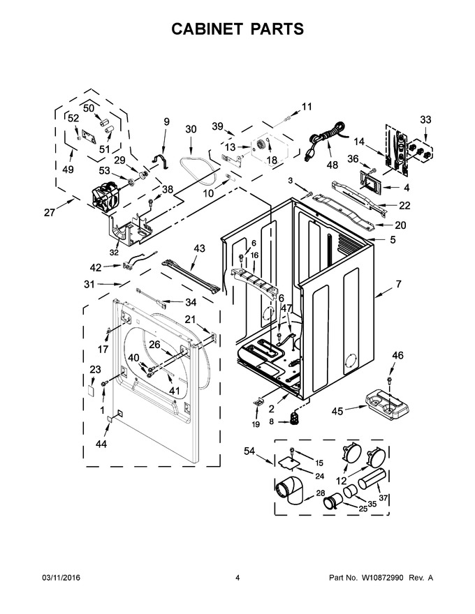 Diagram for MGDB855DC3