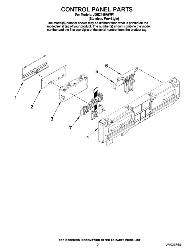 Diagram for JDB2150AWP1