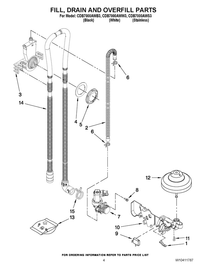 Diagram for CDB7000AWW3