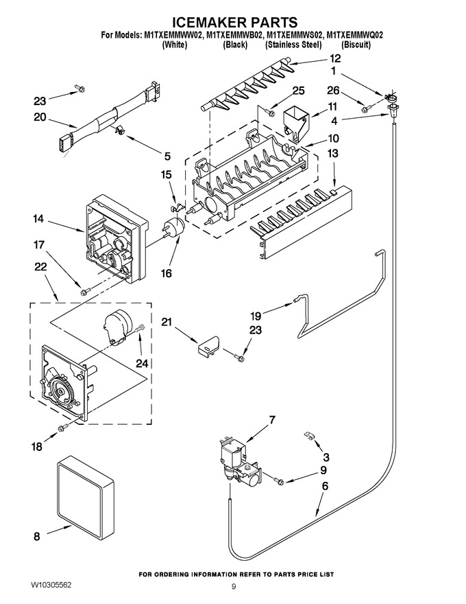 Diagram for M1TXEMMWB02