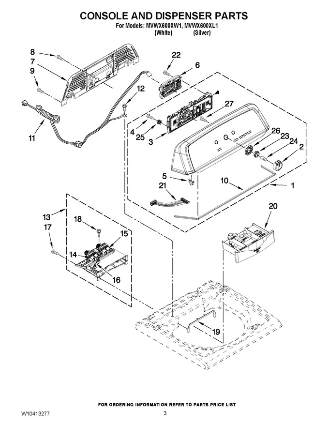 Diagram for MVWX600XW1