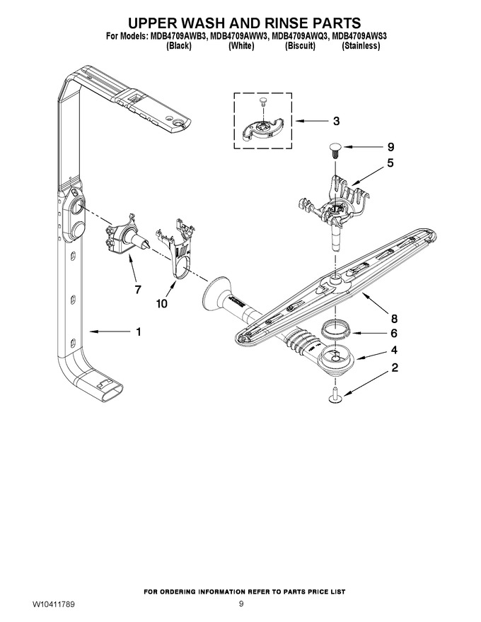 Diagram for MDB4709AWQ3