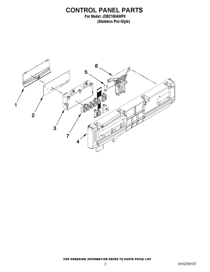 Diagram for JDB2150AWP0