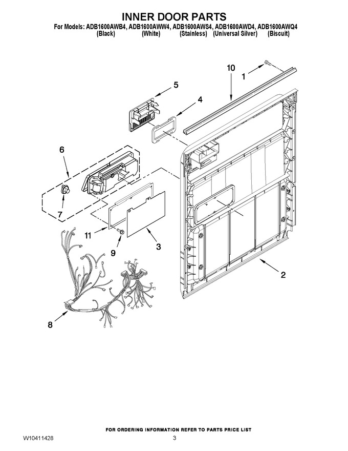 Diagram for ADB1600AWS4