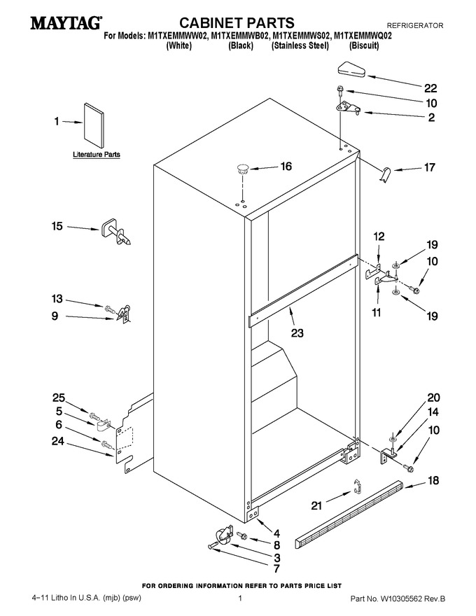 Diagram for M1TXEMMWB02