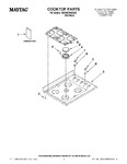 Diagram for 01 - Cooktop Parts
