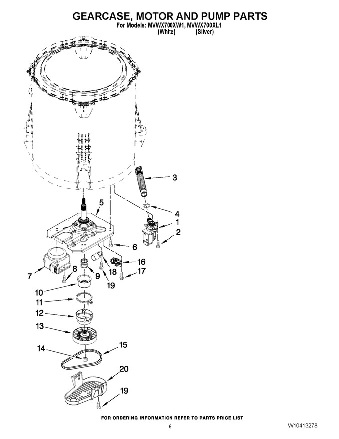 Diagram for MVWX700XL1