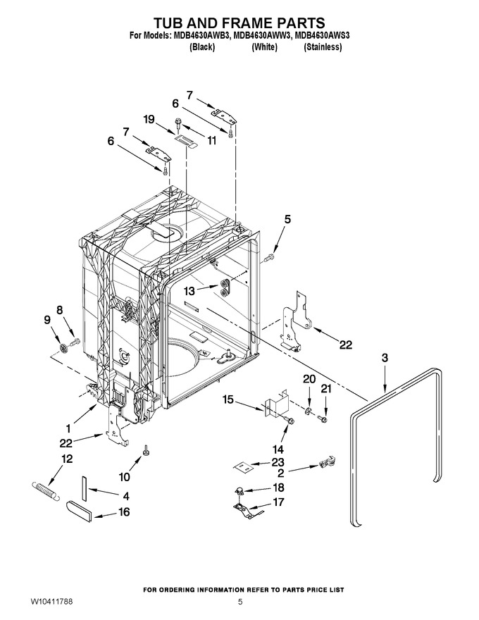Diagram for MDB4630AWS3