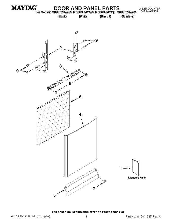 Diagram for MDB6709AWW3