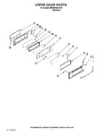 Diagram for 05 - Upper Door Parts