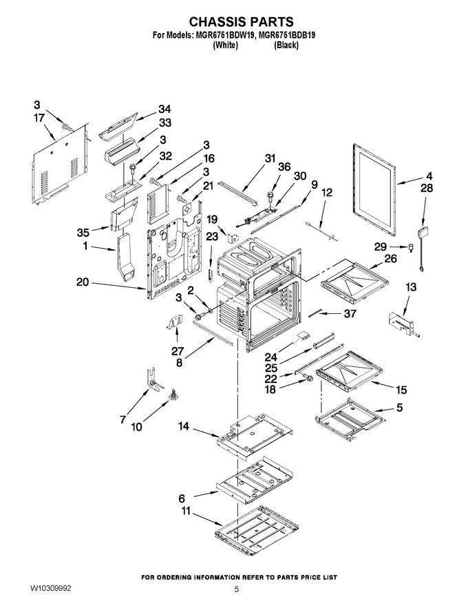 Diagram for MGR6751BDB19