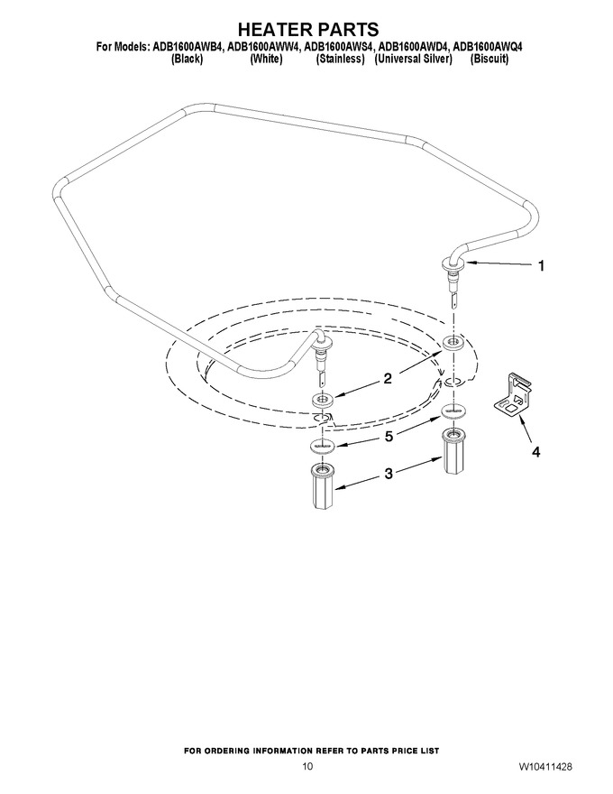 Diagram for ADB1600AWW4